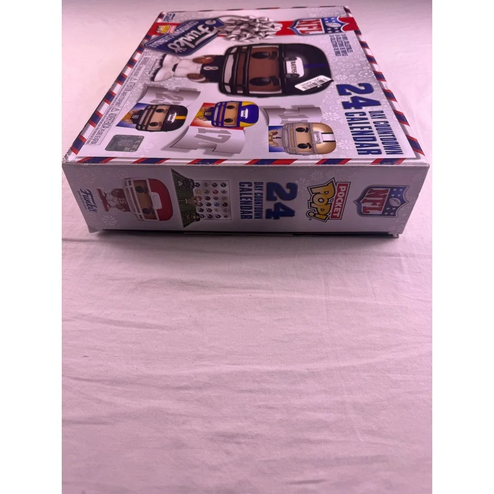 Funko Pocket Pop! NFL 24 Day Countdown Calendar Multicolor NEW - Open Box